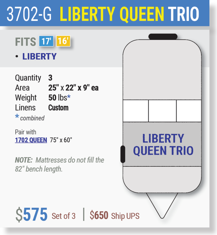 3702-G LIBERTY QUEEN TRIO