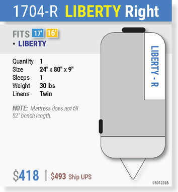 1704R LIBERTY - RIGHT