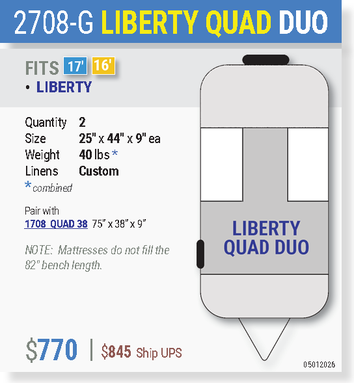 2808-G LIBERTY QUAD DUO