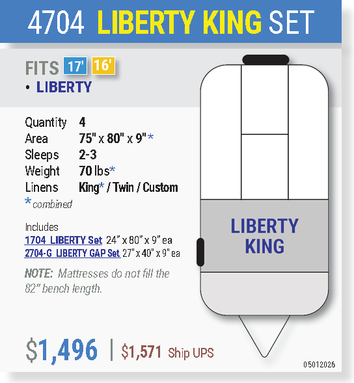 3704 LIBERTY U SET